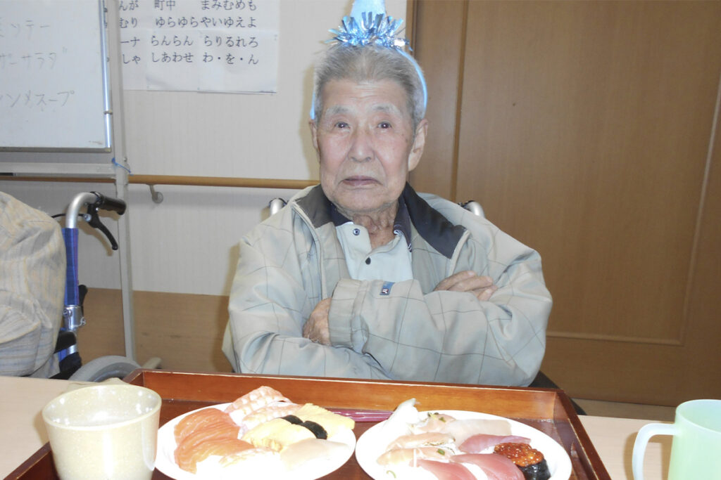 【誕生日会】Tさんの88歳のお誕生日をお祝いしました