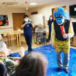 節分　豆まき　やさしい鬼さん