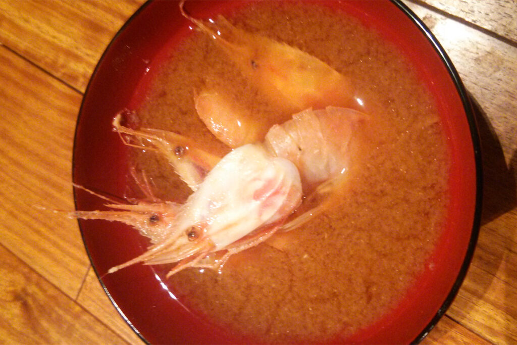 【食事】なんと!地元漁港直送の高級ボタンエビまで食事メニューにしようと…たぶん全国に例がないでしょう