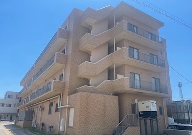 ナーシングホーム形原側面からの外観