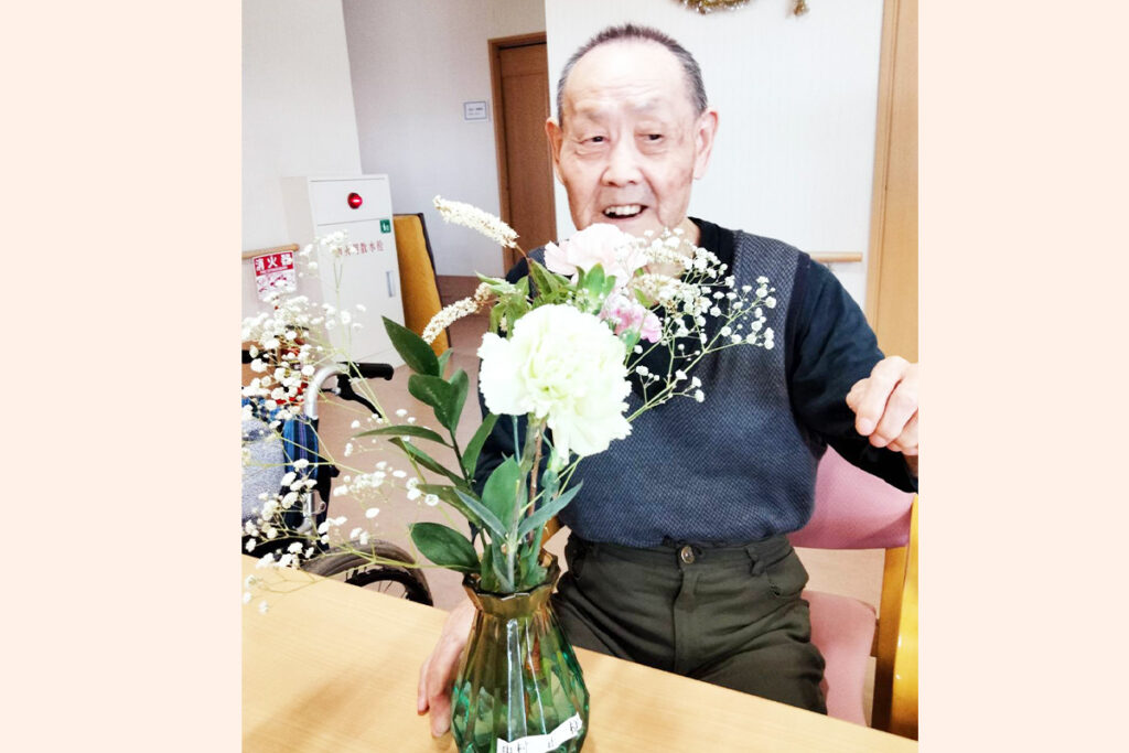 【イベント】恒例 生け花