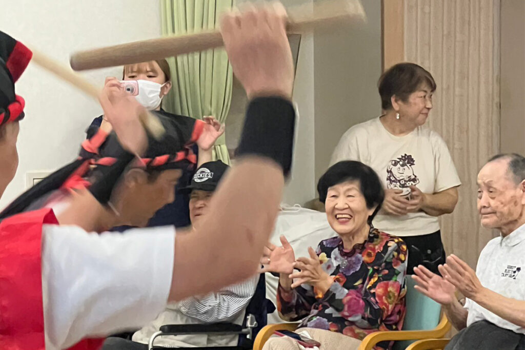 【イベント】夏祭り①エイサー・沖縄ポップス